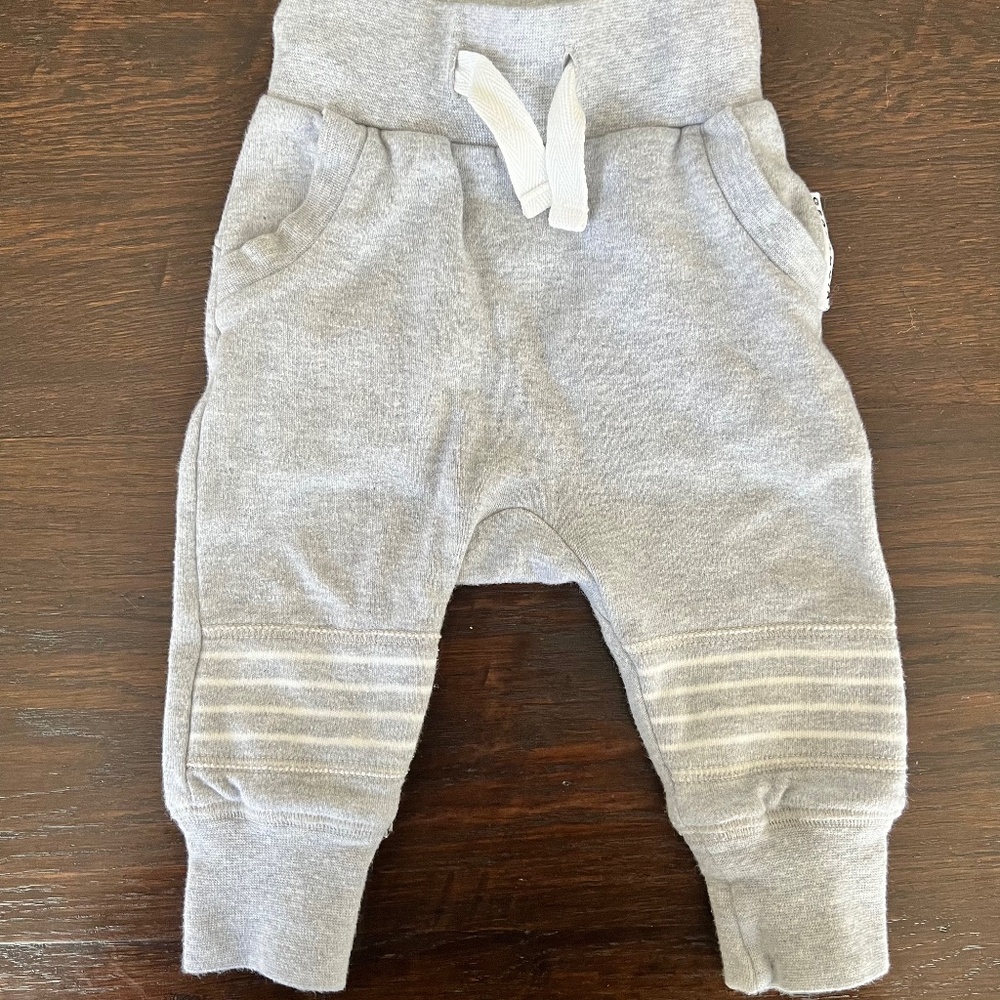Geggamoja Organic Cotton Baby/Kids Comfy Pants, 3-6 yr